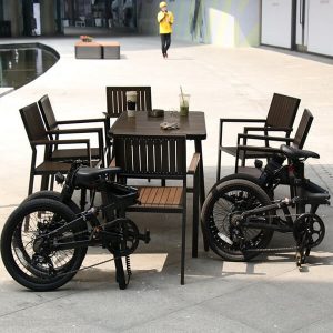 KK7016 Full Carbon Fibre Folding E Bike Folding Size